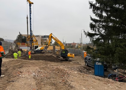 Rezidence nad Berounkou - průběh výstavby