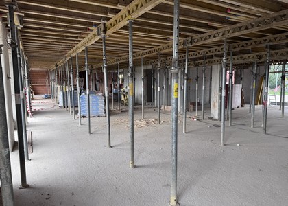 Rezidence nad Berounkou - průběh výstavby