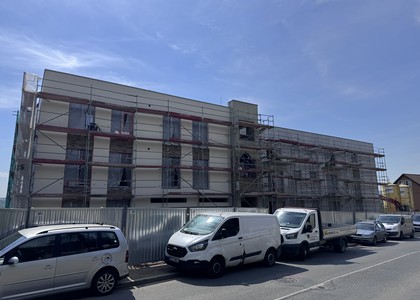 Rezidence nad Berounkou - průběh výstavby